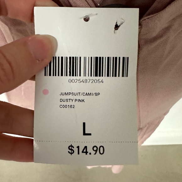 Blush Spaghetti Strap Romper - Picture 3 of 4